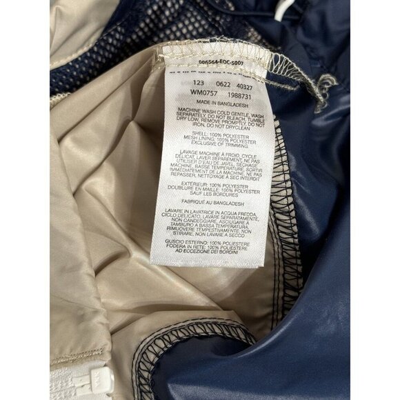 Columbia Sz M Jacket Mens Flash Challenger Windbreaker Beige Blue UPF 40 Outdoor - Picture 8 of 8